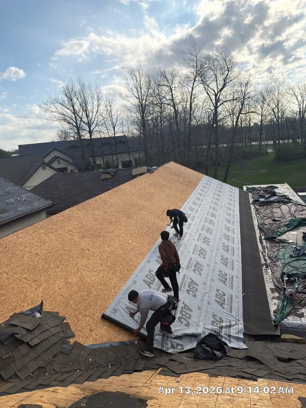 Membrane repair completed in Brownstown